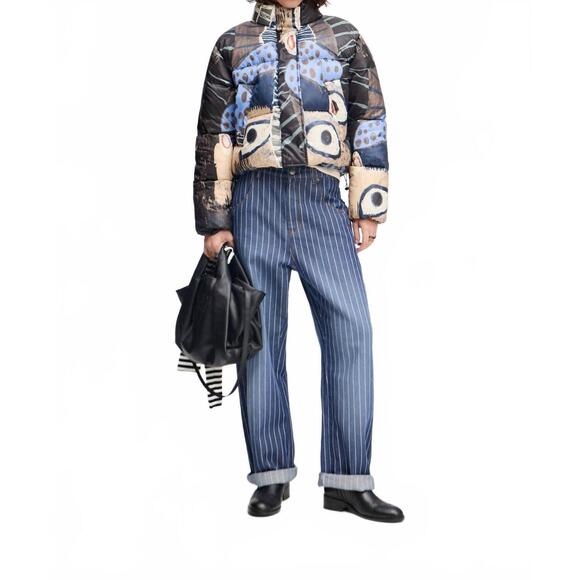 NEW MUNTHE juba puffer jacket in abstract - Picture 5 of 5